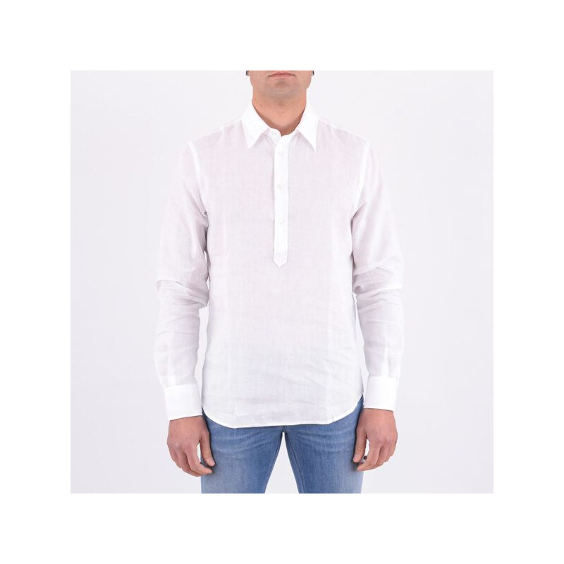 Camicia casual da ufficio coreana da donna Za Donna Camicetta casual in cotone con scollo a V