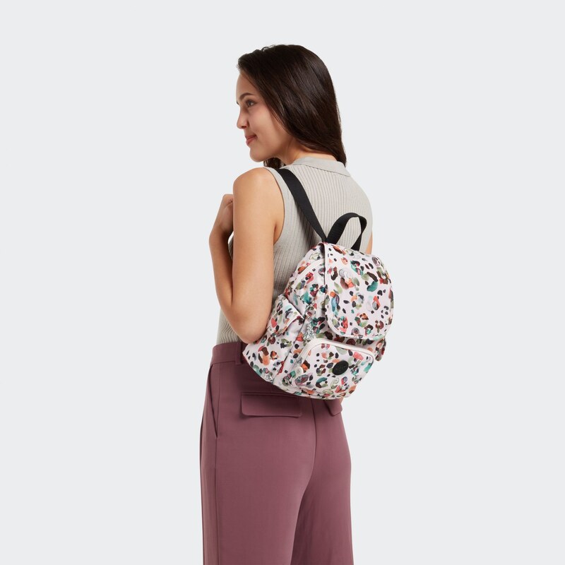 Kipling Zaino Torio Donna - Design Pratico E Leggero Con Scimmietta Portachiavi