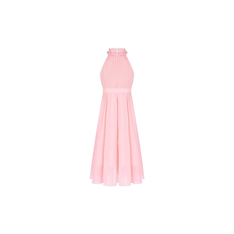Vestito Senza Maniche Chiffon Raso IEFiEL Bambina Vestito Lungo Ragazza Principessa Abiti Da Sposa Bambine Costume Da Dama Dell'800 Vestito Senza Maniche Chiffon Raso IEFiEL Bambina Vestito Lungo Ragazza Principessa Abiti Da Sposa Bambine Costume Da Dama Dell'800