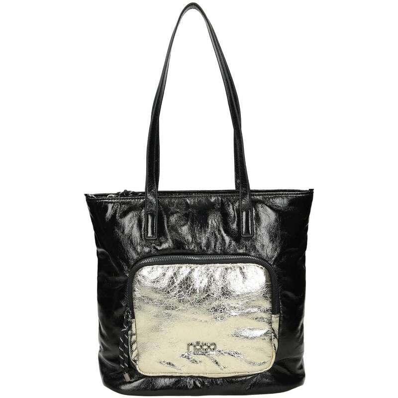 Borsa Shopper Donna In Ecopelle Pelle Litchi – Media Grandezza, Tracolla E Manico, Elegante E Capiente, 29x15x25 Cm, Regalo Idea - 2