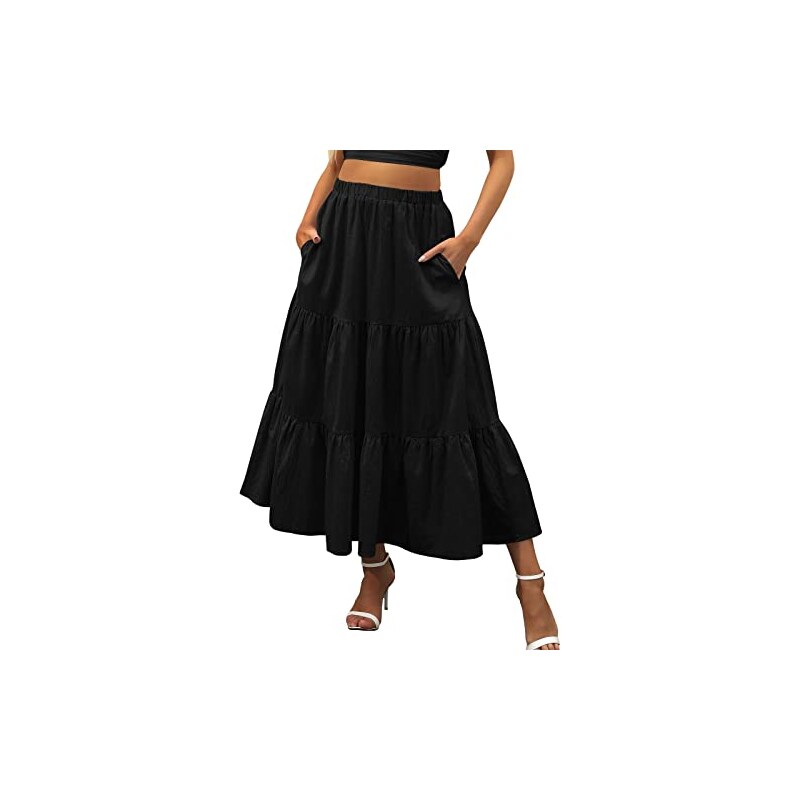 Gonna Sportiva Donna A Vita Alta - Per Tennis, Golf E Ciclismo Con Tasche - Foto 10