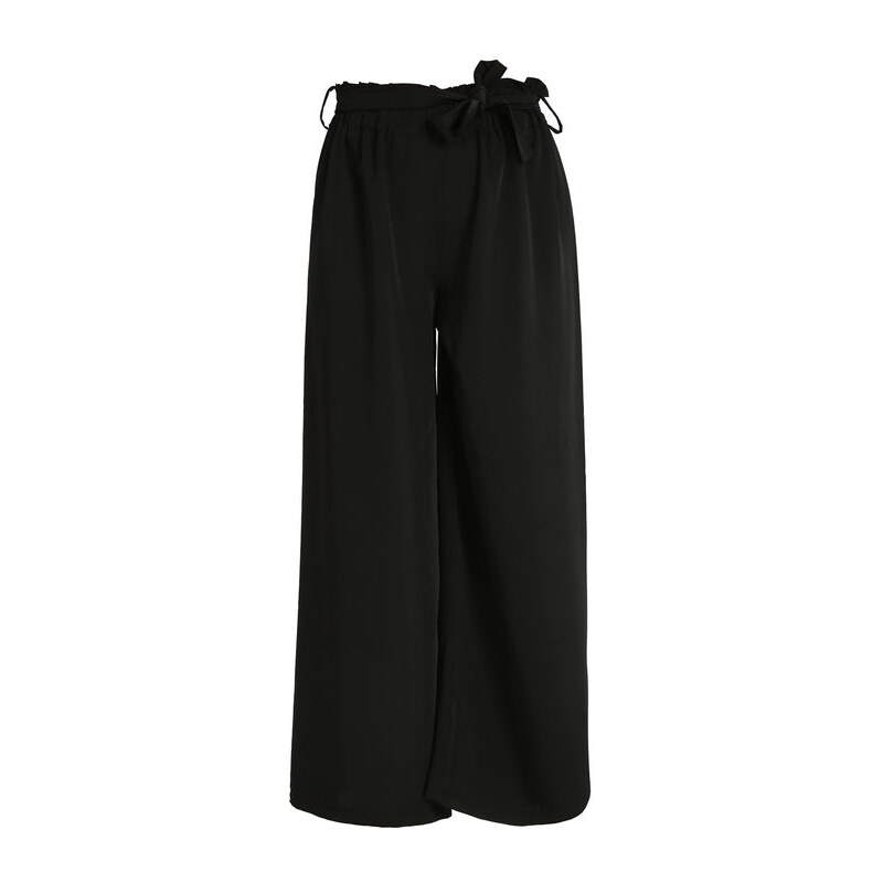 Solada Pantaloni Culotte Donna Eleganti Casual Nero Taglia Unica