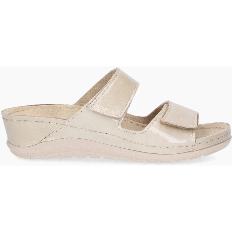 Sandali Melluso Walk Ciabatte Donna Melluso In Pelle Scamosciata