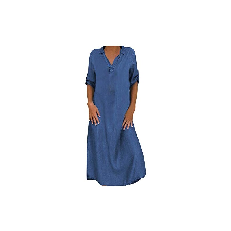 Abito Lungo Aderente Donna – Maniche Corte, Scollo Rotondo, Stampa Animalier O Tinta Unita, Estivo, Per Feste