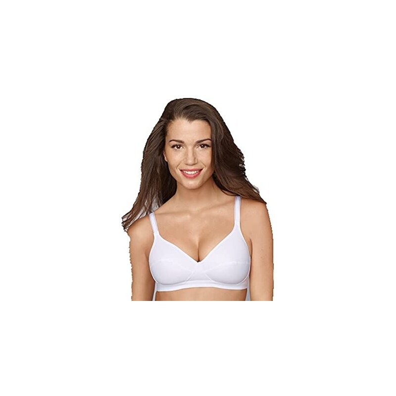 Playtex Reggiseno Con Ferretto Secret Comfort Comfort E Supporto X1 Donna, Bianco  Madreperla 4e 106141830 - Foto 3