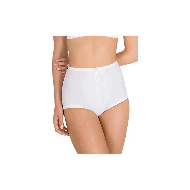 Wolbar Mutandine Donna WB178 In Bianco, Taglia XXL: Comode E Eleganti Con Inserti In Ricamo - 2