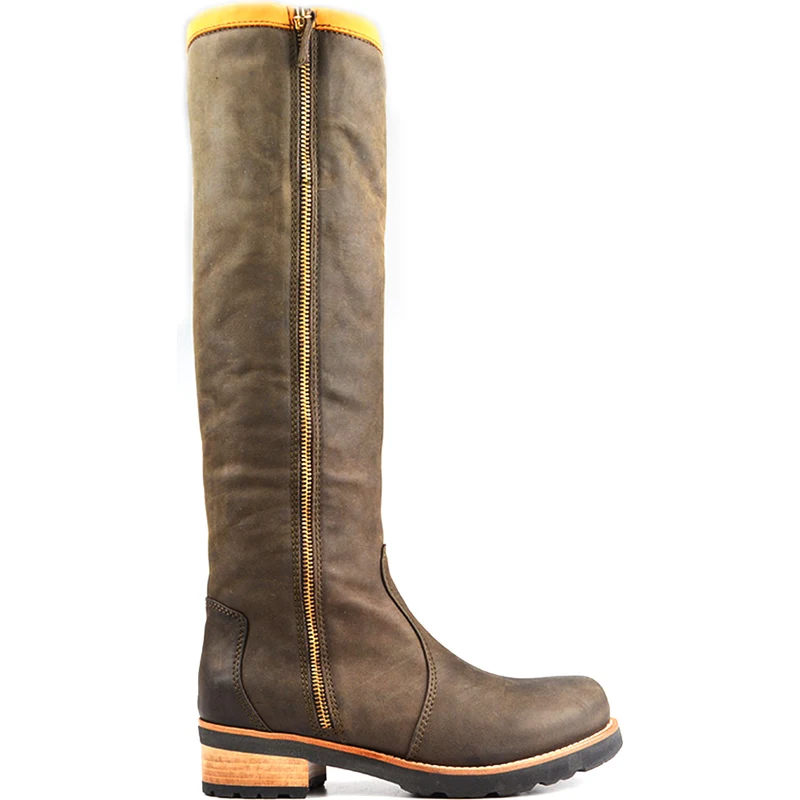 PETER FLOWERS Stivali donna bosco