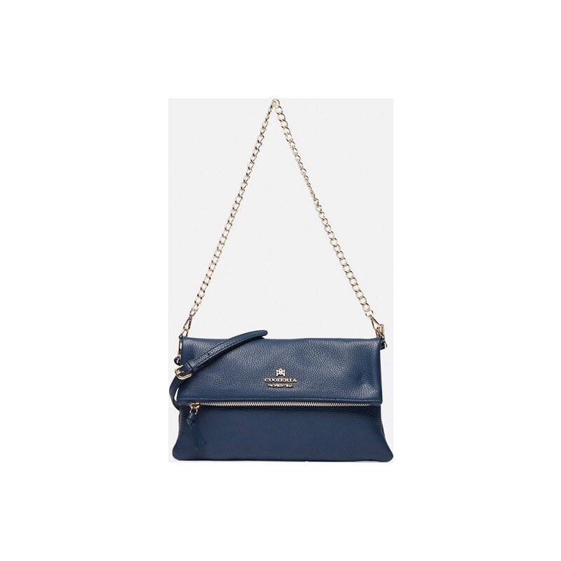 Cuoieria Fiorentina Borsa Donna Grande In Velluto, Con Tracolla Estensibile, Colore Nero, Pelle 100%, Modello Spalla, Elegante E Versatile, Made In Italy - 2