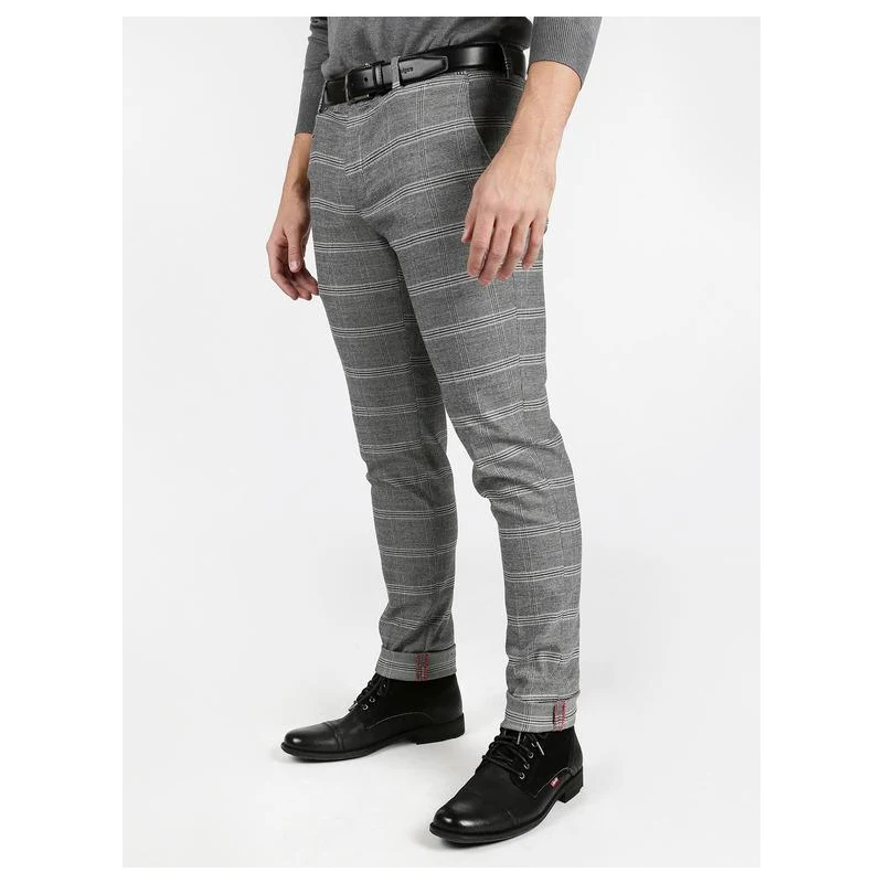 Guess Pantaloni Uomo Quadretti Fb Pantaloni Principe Di Galles Da