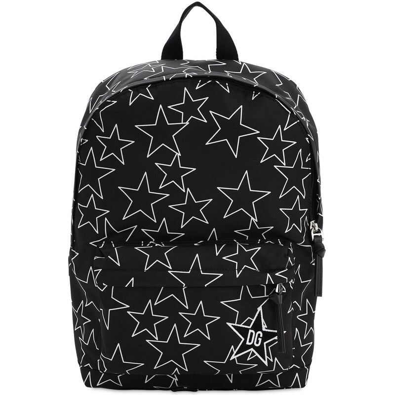 Dolce & Gabbana D&G Zaino In Nylon Stampato. Bambini-Bambina