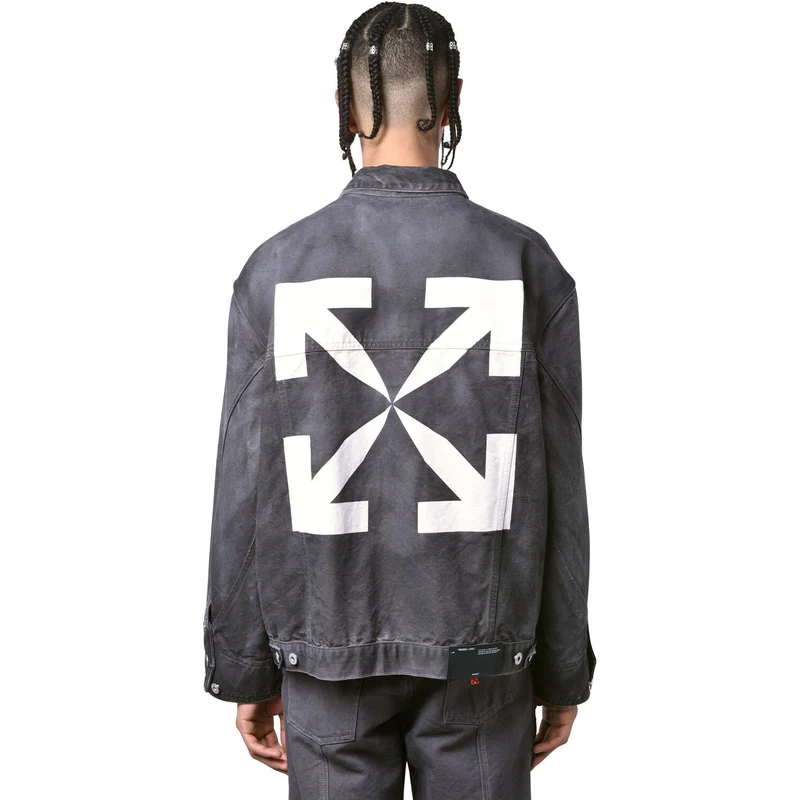 OFF-WHITE Giacca In Denim Di Uomo