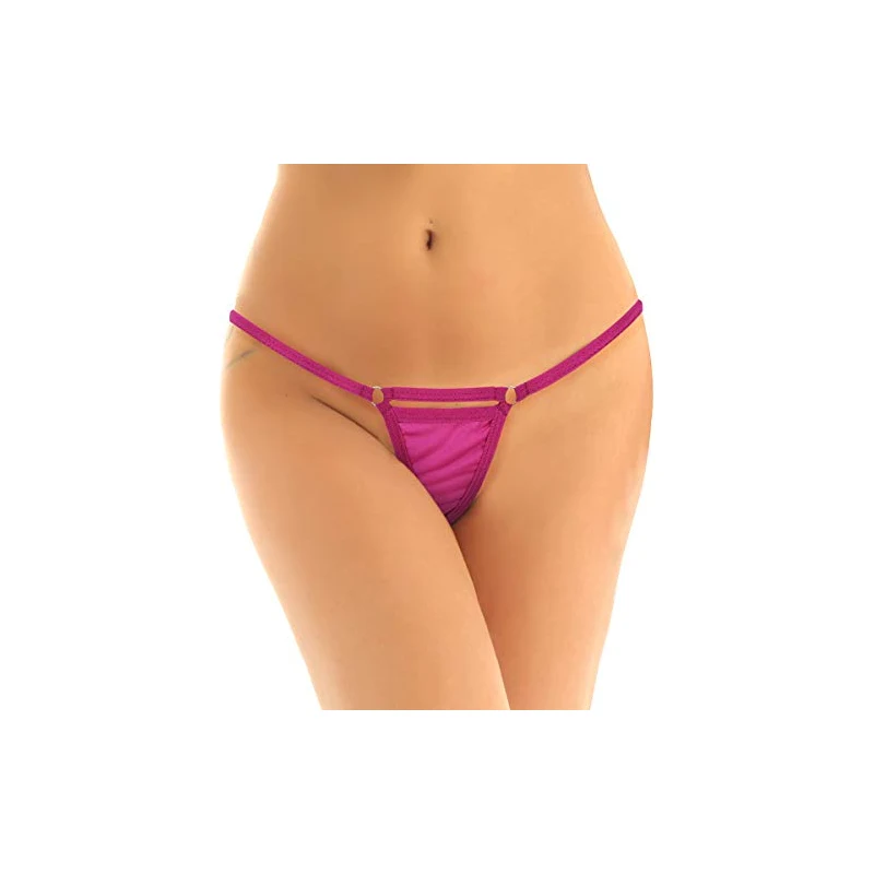 Iefiel Micro Mini Perizoma Tanga Donna Sexy Hot Lingerie G String String Vita Bassa Elastica