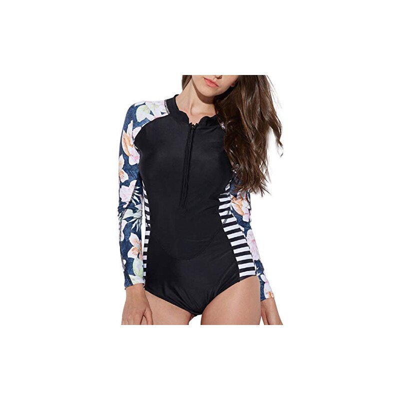 Costume Da Bagno Intero Per Bambini Con Protezione UV 50+ - Maniche