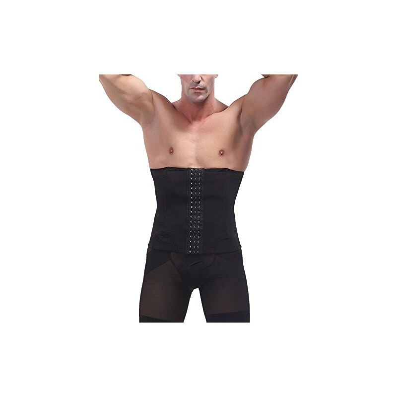 Donna Nessuna Traccia Body Corsetto Lombare Bustino Modellante Snellente Dimagrante Pancia Nero XS