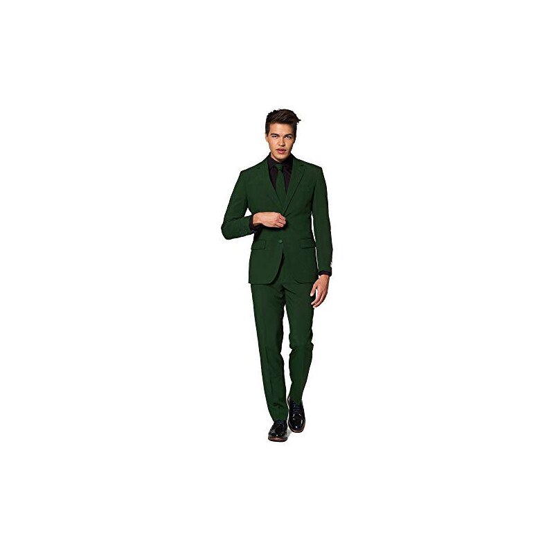 Costume Coloré OppoSuits Pour Homme - Ensemble Complet Veste+pantalon+cravate - Taille Ajustée - Pour Soirées Déguisées & Fêtes à Thème