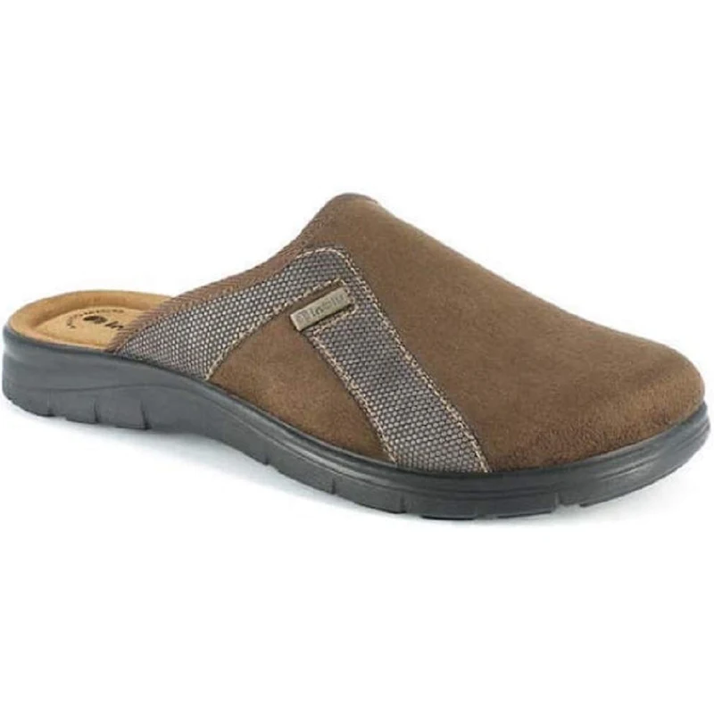 Pantofole Invernali Uomo Inblu Mod. PO-61 Grigio - Morbide E Calde Con Sottopiede Anatomico
