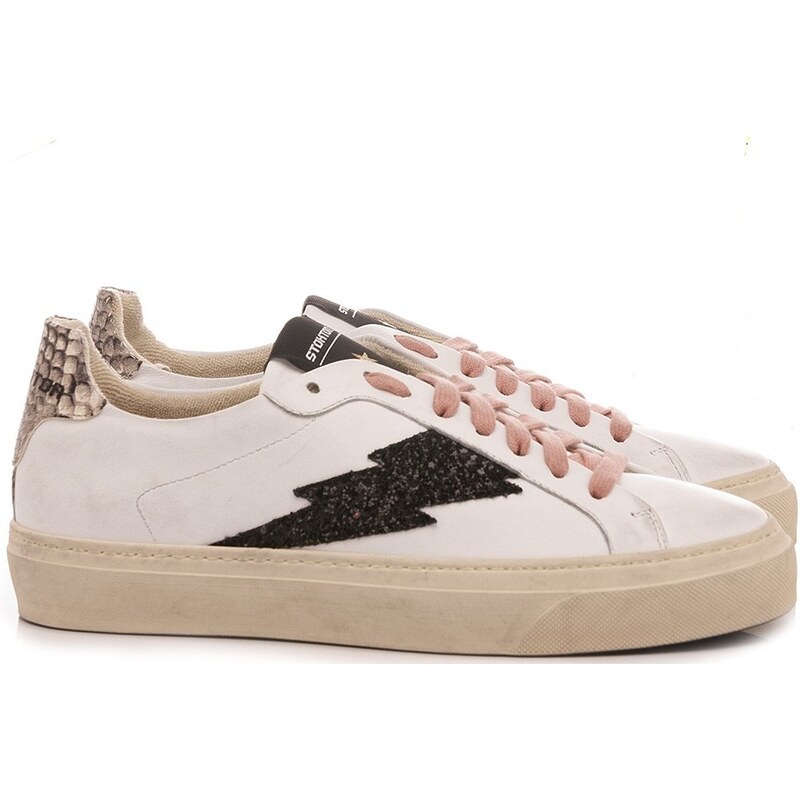 Stokton Sneakers Donna Pelle Bianco Blaze-D-FW20