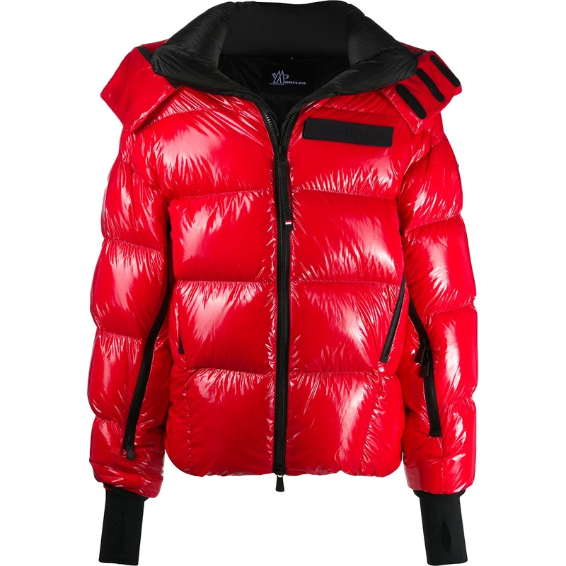 Moncler Grenoble Piumino con effetto lucido Uomo