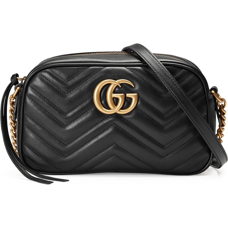 Borsa a spalla GG Marmont matelassé misura piccola. No_Gender