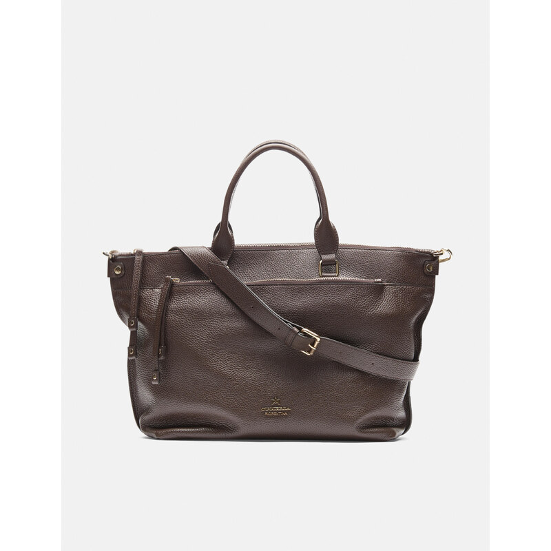 Cuoieria Fiorentina Velvet large tote bag Testa di Borse Pelle