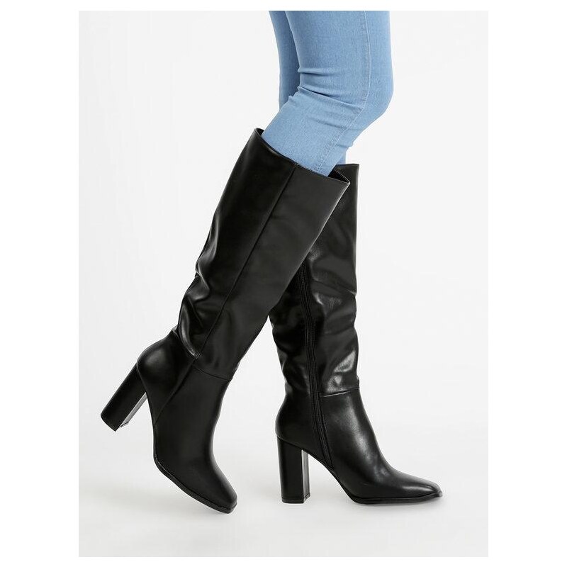 Even&Odd Stivali Con La Zeppa - Black/nero