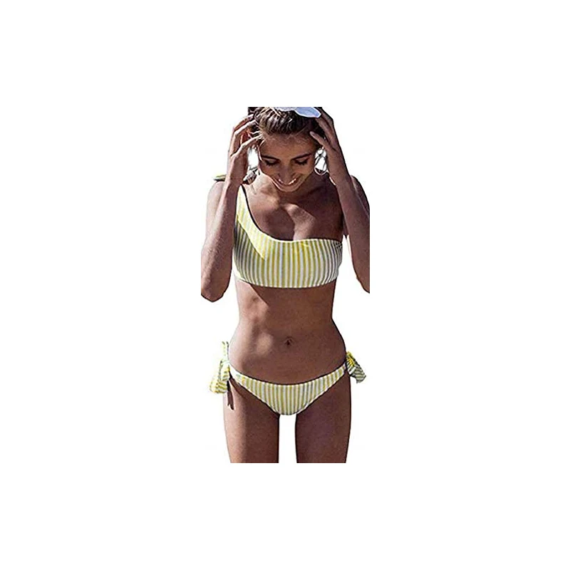 Slip Bikini Brasiliano Donna – Fondo Classico A Vita Bassa, Taglio Alto, Sexy E Minimal, Resistente Ai Raggi UV, Per Spiaggia E Piscina