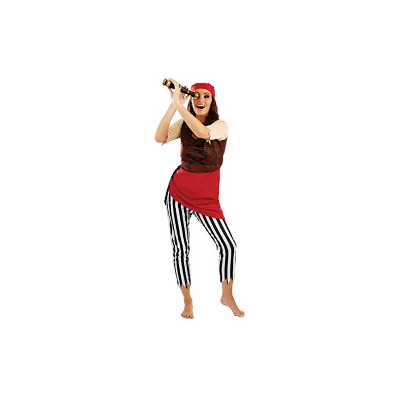 Fun Shack Costume Pirata Donna, Costume Carnevale Donne Taglia M 