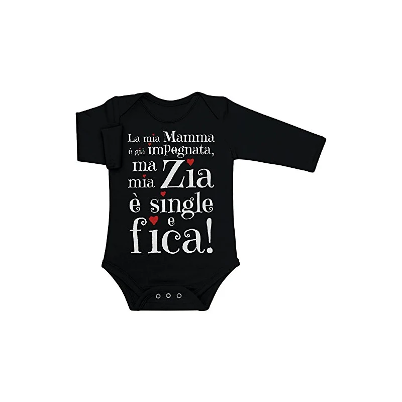 zia body bimba con scritte