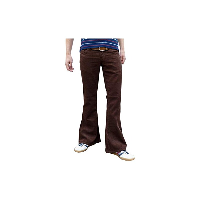 Fuzzdandy Pantaloni Campana Velluto Jeans A Campana Uomo On Sale