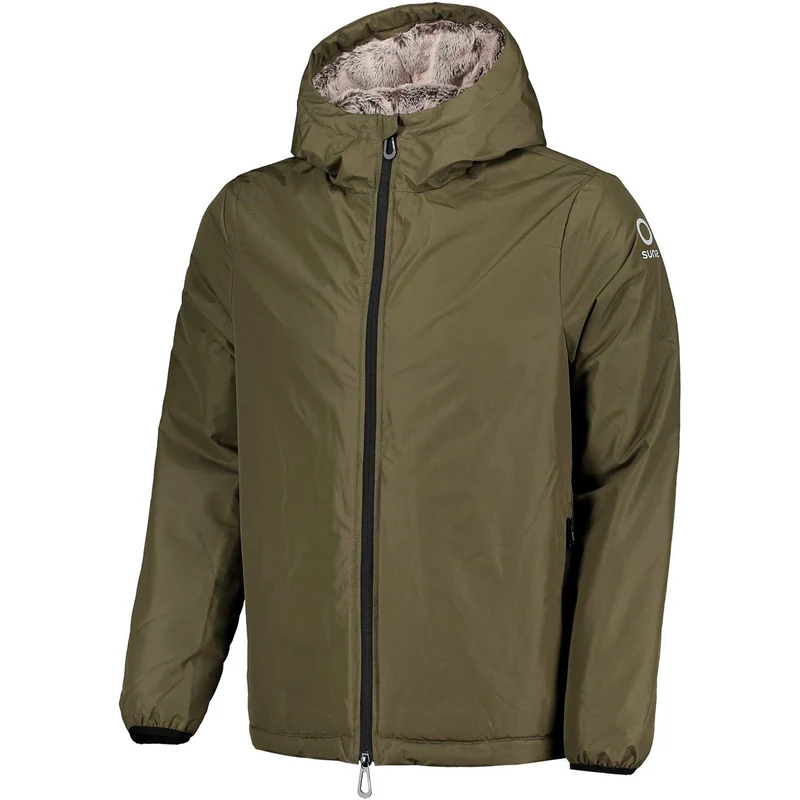 SUNSTRIPES GIACCA CON CAPPUCCIO ORSETTO Uomo