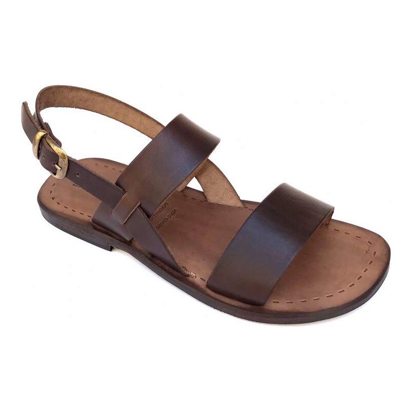 Infradito Uomo In Vera Pelle E Cuoio - Brand Sandali Salentini - Foto 6