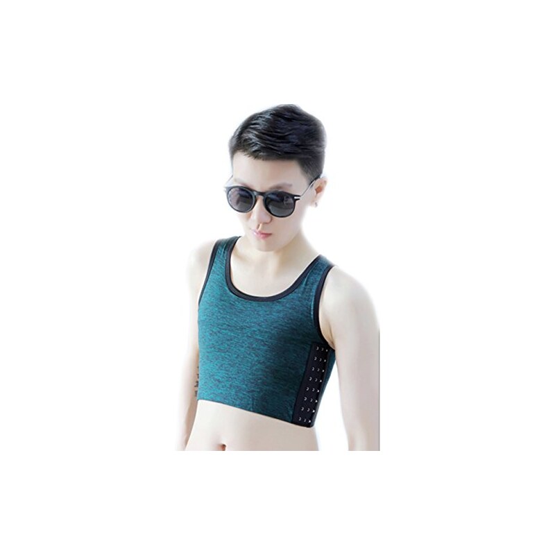 BaronHong Tomboy Trans Cotton Cotton Binder Binder Plus Size Canotta