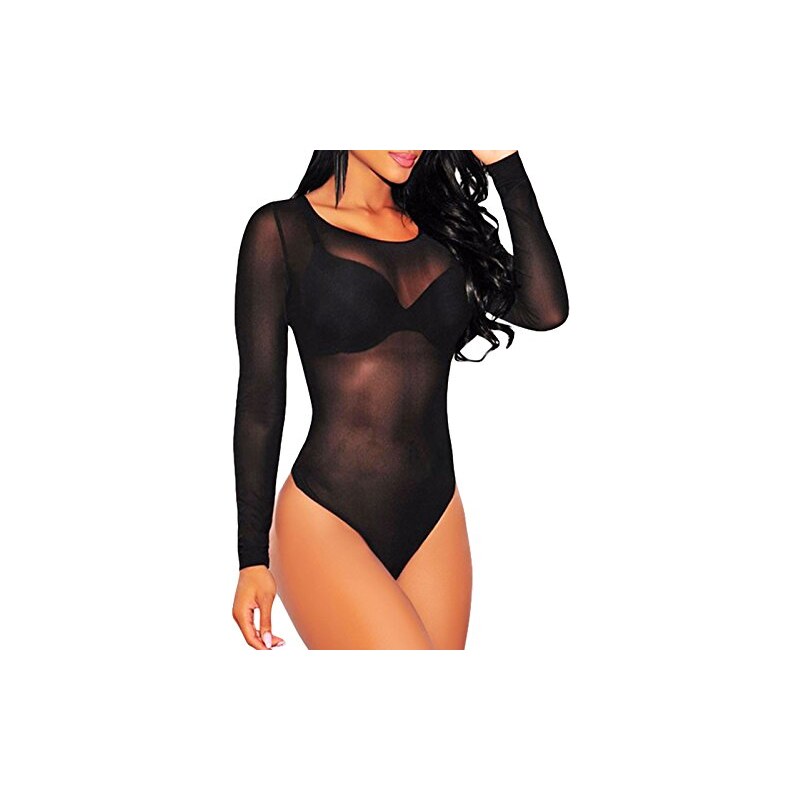 Body De Mujer Escotado Con Encaje Y Bordado De Rosas - Ideal Para Fiestas Y Looks Glamurosos