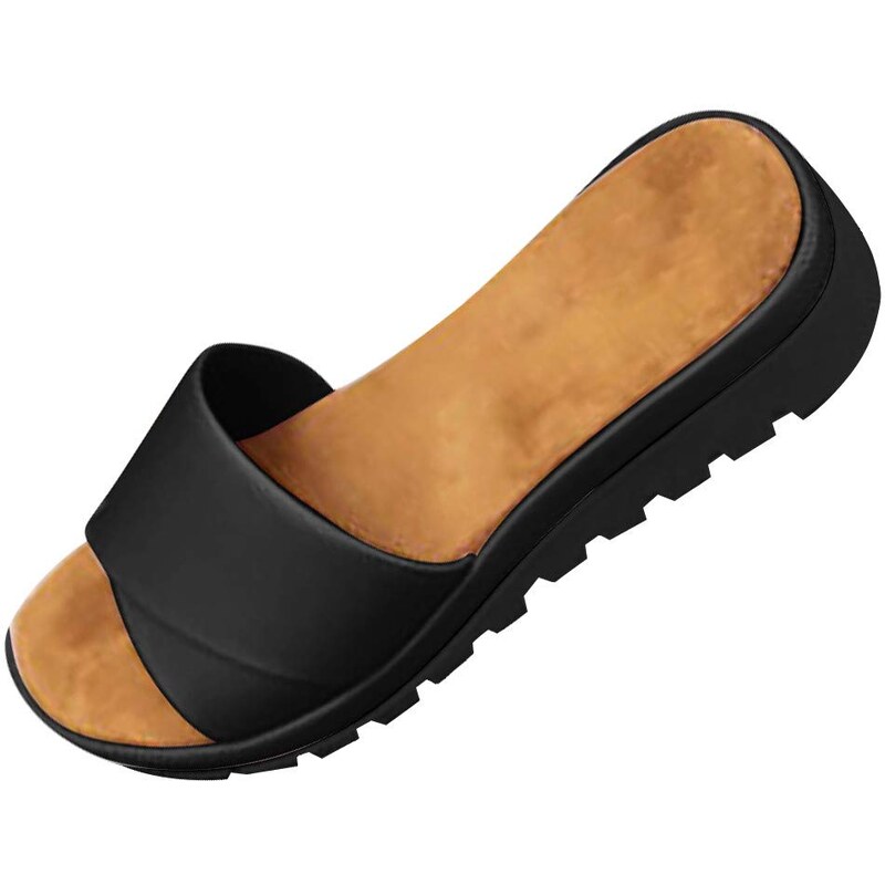 Torotto Ciabatte Sandali Donna Eleganti – Modello A Dita Con Lacci Elastici E Suola Drenante