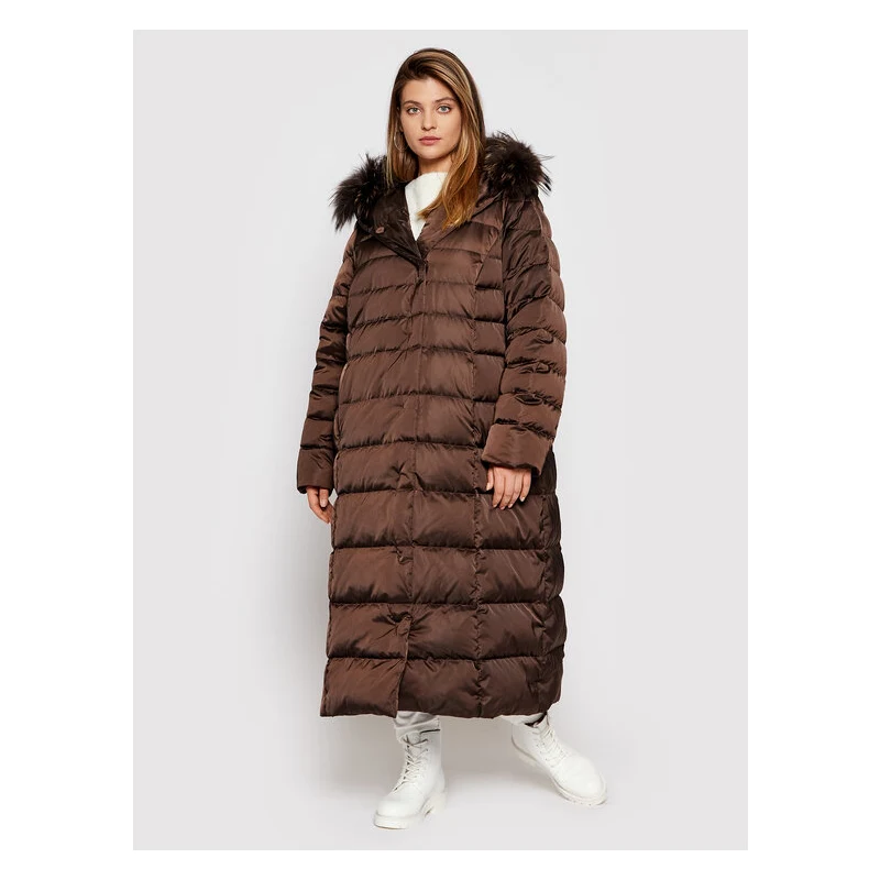 Persona by Marina Rinaldi Giubbotto piumino 1494110 Marrone