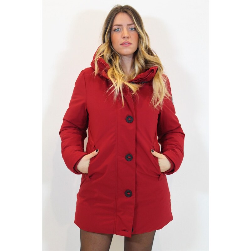 Parka Save The Duck P4647W SMEGY 01955 - ROSSO. Donna - Stileo.it