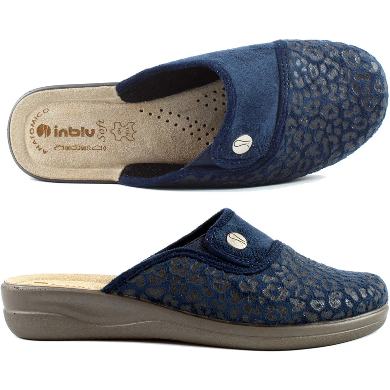 inblu Ciabatte Donna Invernali Pantofole Chiuse Plantare Vera
