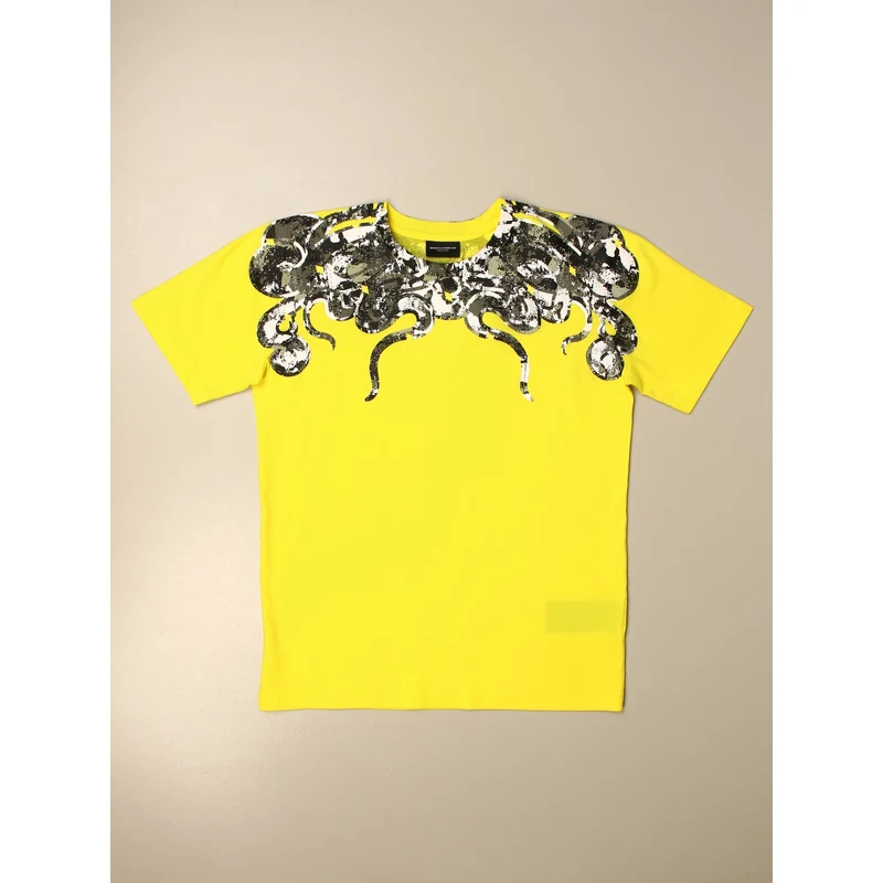 T-shirt Marcelo Burlon in cotone con spire di Bambino