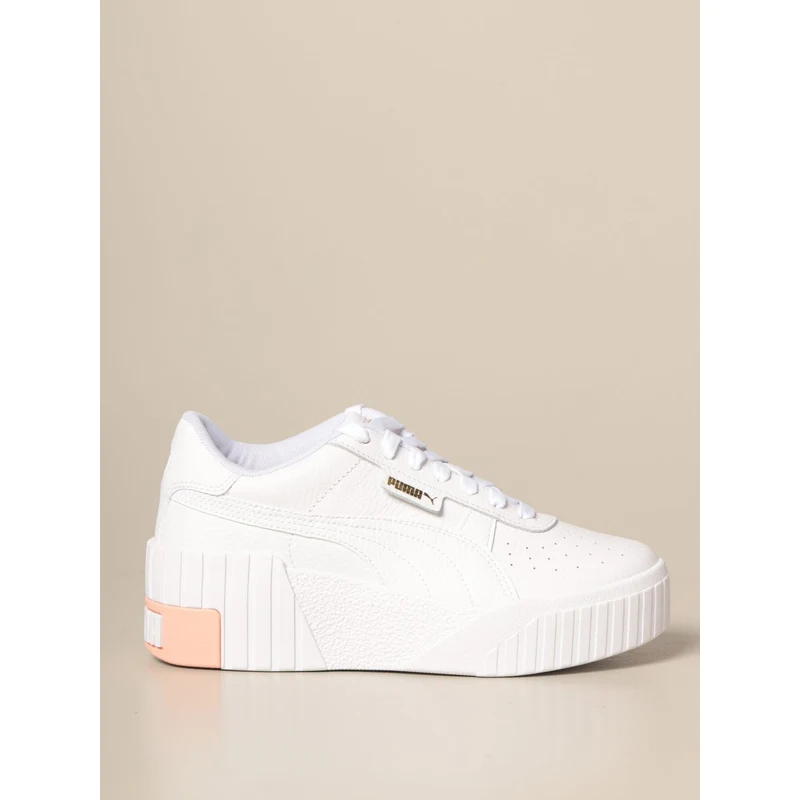 Sneakers Cali wedge Puma in pelle con Donna