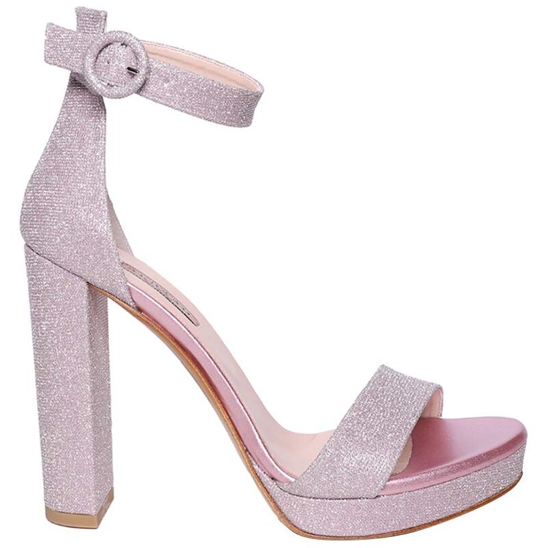 Albano Sandali Gioiello Argento Con Plateau ALBANO ZEPPA Donna