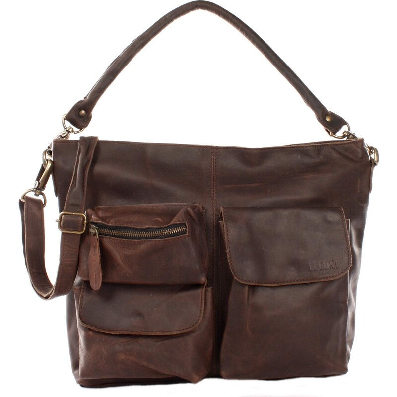 Borsa Tracolla Cartella Di Cuoio Vintage Borsa Tracolla Cuoio