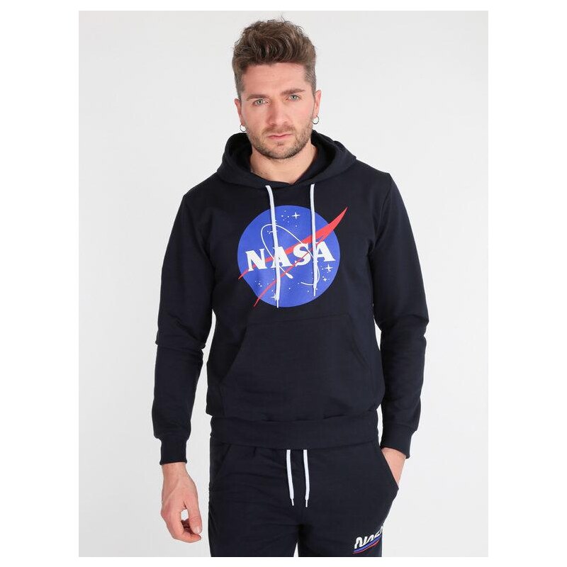 Felpa on sale bianca nasa