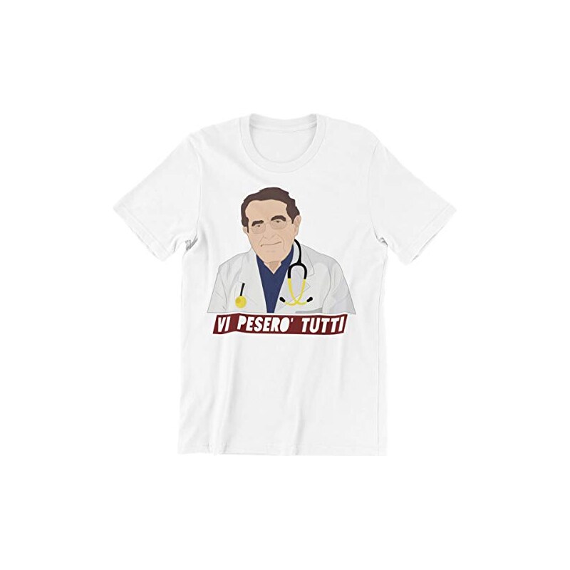 Cityone T-Shirt Uomo Fire Island Estate – 100% Cotone, Stampa Ecologica, Taglie XS-3XL, Regalo