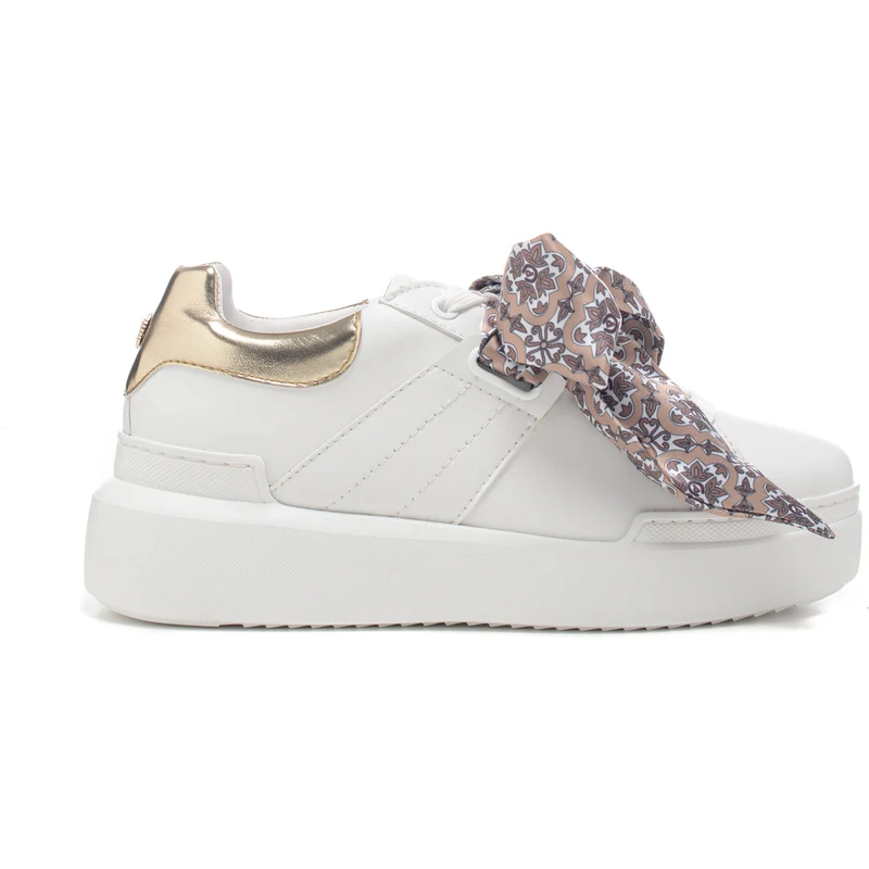 Pollini Sneakers Con Fiocco. Donna Stileo