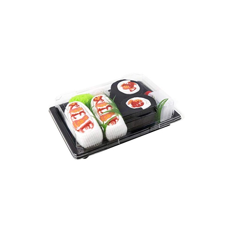 Rainbow Socks - Donna Uomo Calzini Sushi Tamago Tonno Butterfish