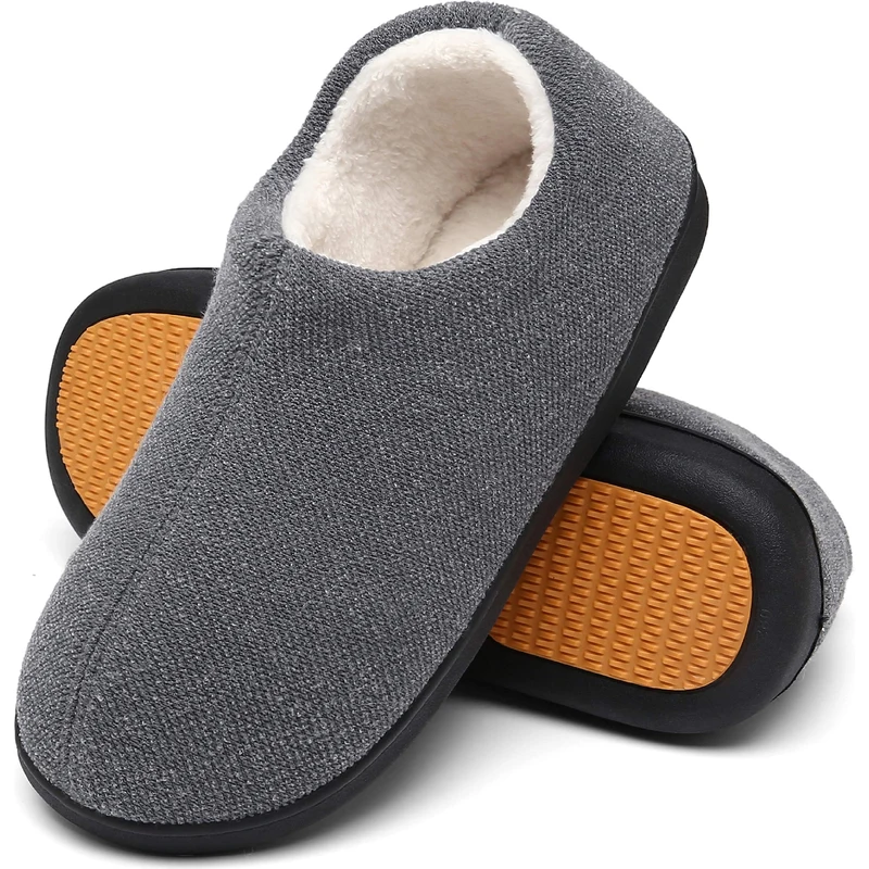 Pantofole Invernali In Memory Foam, Feltro Antiscivolo, Unisex Per Interni/Esterni, Calde E Morbide, Varie Taglie