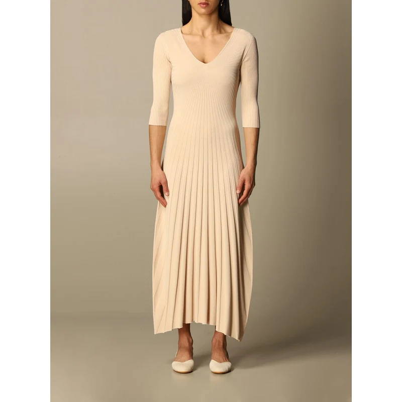 Abito lungo in maglia a Donna