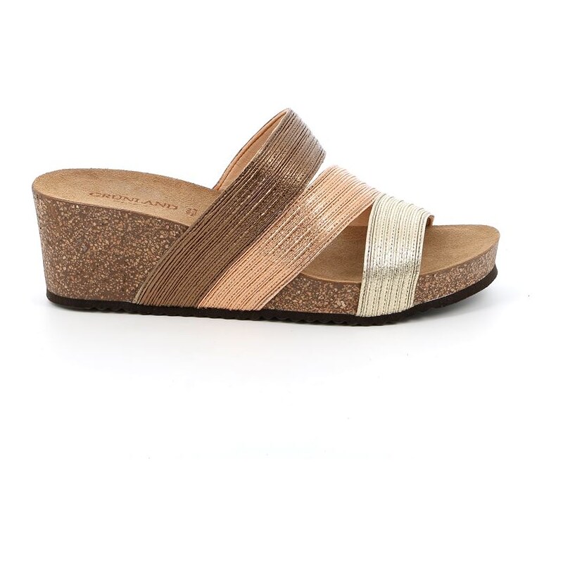 Sandali Bassi Grünland - In Pelle Sintetica, Marrone, Modello SB0025-40 - Foto 9