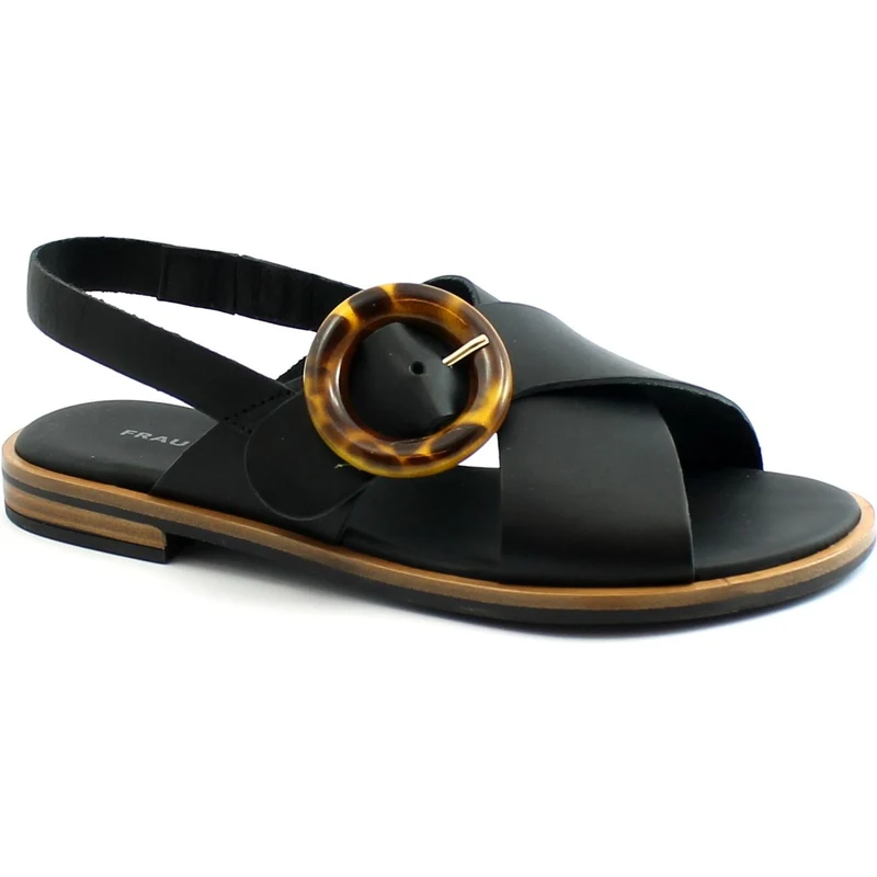 Sandali Bassi Sandali Roberto Della Croce FRAU 8564 Nero Scarpe