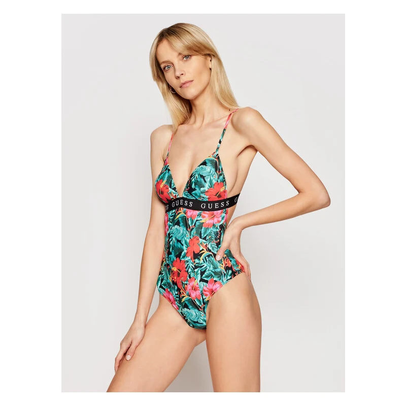 Costumi Interi Costume Guess Intero Rosso Guess Costume Da Bagno